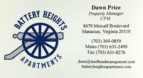 Dawn Price Battery Heights Apartments
