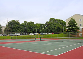 tennis courts